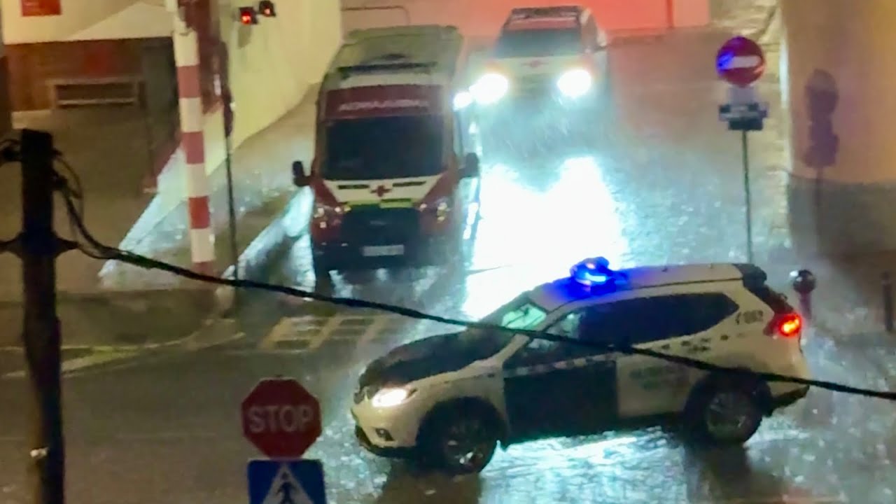 El alcalde de Águilas informa de los incidentes más destacados que ha dejado la borrasca Emilia a su paso por el municipio