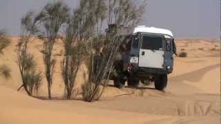 preview picture of video 'Land Rover Defender -Nach Wüstenfahrt Lenkungsprobleme - Lösung!'