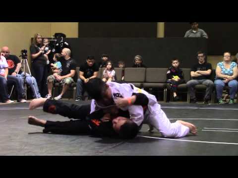 BFA 2015 8 y/o Gi WC- Nolan Rodrigue vs. Matthew Serrano