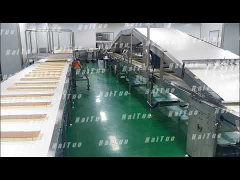 High Speed Large Production Sheet Cake Slicing Machine
