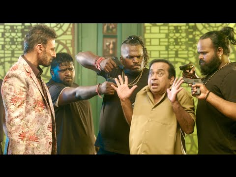 Brahmanandam Hilarious Comedy with Rahul Dev & Goons | Intelligent Movie Scenes | Lavanya Tripati
