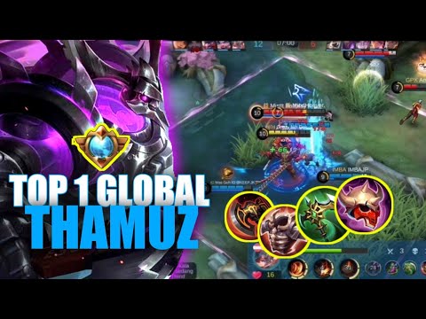 Thamuz Aggressive Play! - Top 1 Global Thamuz by Gregy Nih Dek :3 - Mobile Legends