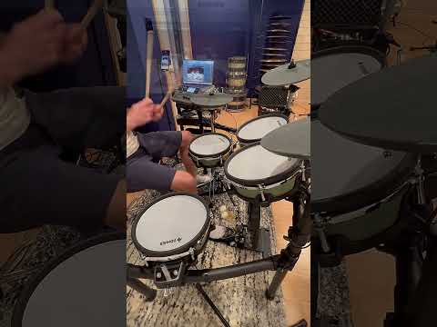 E-Kit to MIDI to Logic Pro X #drumstudio #edrums #logicprox #strajkstudios