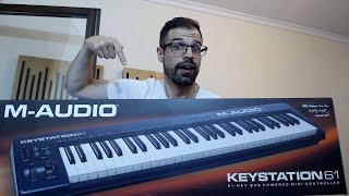 Video thumbnail for M-Audio Keystation 61 Review by Daily Beats