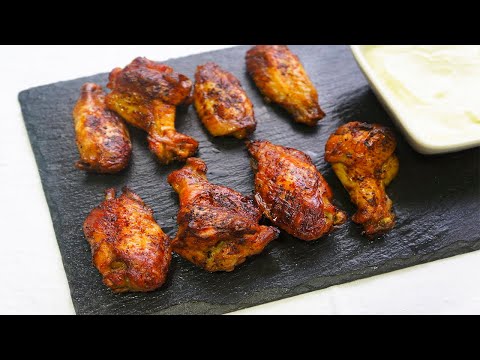 Alitas de pollo al horno