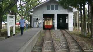 preview picture of video 'なかよし鉄道　旧尾小屋鉄道車両の特別運行　後方展望　(2012.8)'