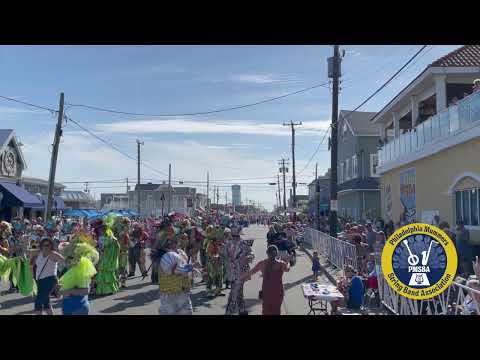 Aqua String Band "Oh What A Beautiful Morning" - 2022 New Years in North Wildwood Parade