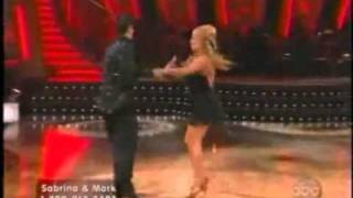 Sabrina Bryan- DWTS week 1- Dynamite Taio Cruz