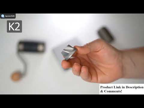 Kingrinder K0/ K1/ K2/ K3 – Portable Manual Coffee Grinder, 38mm/48mm