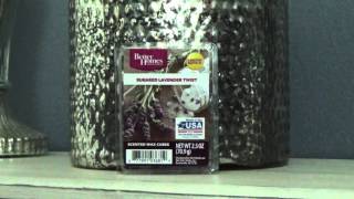 Wax Review: Better Homes and Gardens Sugared Lavender Twist!