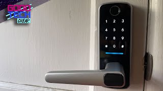 Unboxing OLUMAT Keyless Entry Fingerprint Smart Door Lock with Keypad : Good Tech Cheap