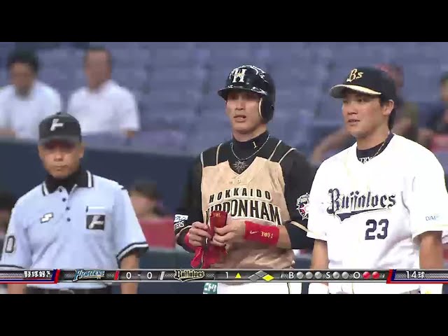 【1回表】ファイターズ・陽 狙いすましてライト前ヒット!! 2016/7/11 Bs-F