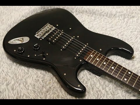 Vintage 1980's made Tokai Custom Edition AST-LTD All Black Made in Japan image 25