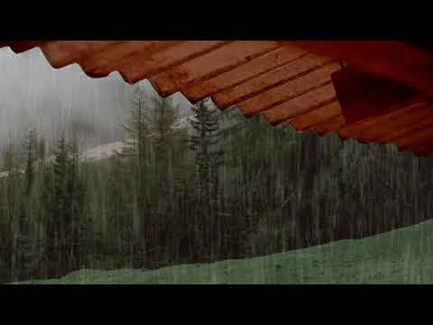 Rumore della Pioggia Rilassante e Tuoni sul Tetto per Dormire, Rilassarsi, Insonnia