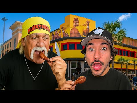 Eating at Hulk Hogan’s Restaurant (this was shocking)