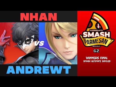 Nhan vs AndrewT - Ultimate Singles Winners Final Smash Parmesan 62 - Joker vs Zero Suit Samus