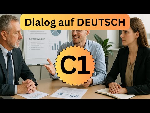 Dialog zur Social-Media-Strategie | Business German | Dialog Deutsch C1 | German C1 Dialogue