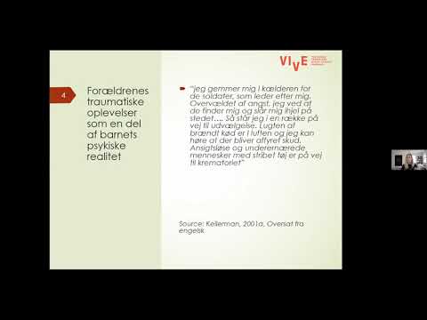 Traumer på tværs af generationer v. psykolog Nina Thorup Dalgaard