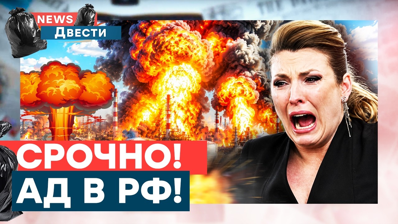 Горит всё! Военные заводы и склады! Истерика не умолкает!