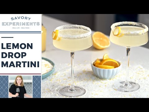 Easy Lemon Drop Martini Recipe