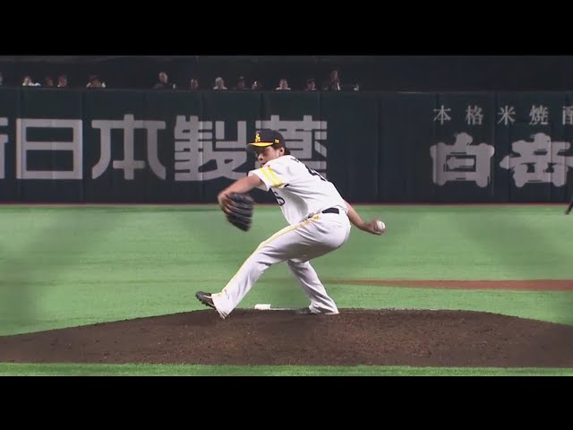 【6回表】ホークス・松田遼 相手の上位打線から3者連続三振!! 2019/7/15 H-F