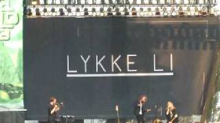 Lykke Li  - Complaint Department - Lollapalooza 2009