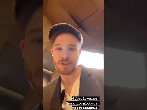 Kerem, together with the Olyverse team, working with chef Mario Sandoval at a restaurant in Madrid