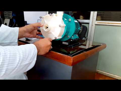 Magnetically driven sealless chemical process pumps (pvdf-30...