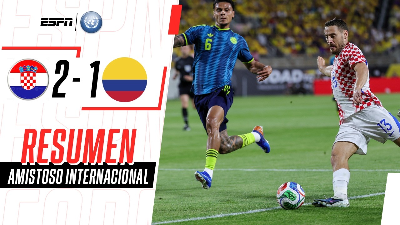 COLOMBIA GOLPEÓ RÁPIDO PERO SE DURMIÓ Y CROACIA LO DIO VUELTA | Croacia 2-1 Colombia | RESUMEN