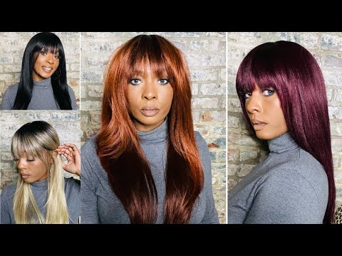 ONE $17 WIG IN 4 COLORS! Outre Wigpop Synthetic Hair...