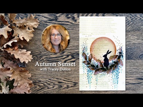 Autumn Sunset Hare – A Lavinia Stamps Tutorial with Tracey Dutton