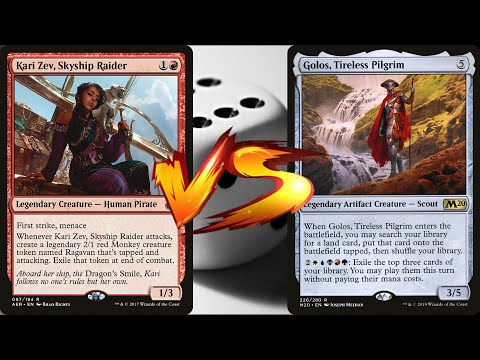 Kari Zev VS Golos [ MTG Duel Commander]