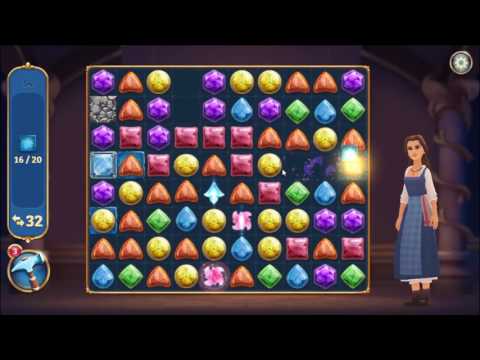 Beauty and the Beast Perfect Match Level 54 - NO BOOSTERS 👸👸👸