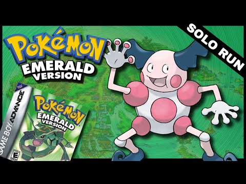 Pokemon Emerald: Mr.Mime Only Solo Run