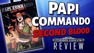 PAPI COMMANDO: SECOND BLOOD - Sega Mega Drive/Genesis (Review)