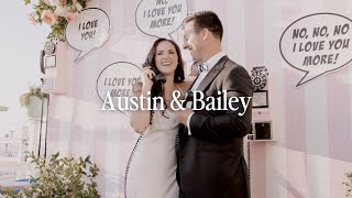 Vintage 1950s Vibe Backyard Wedding in Stone Harbor Wedding Teaser | Austin + Bailey