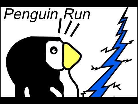 Penguin Run (2022, MSX, Patrik’s Retro Tech)