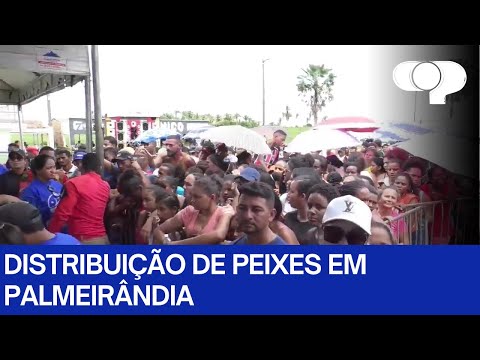 ENTREGA DE PEIXE PESCADO EM PALMEIRÂNDIA