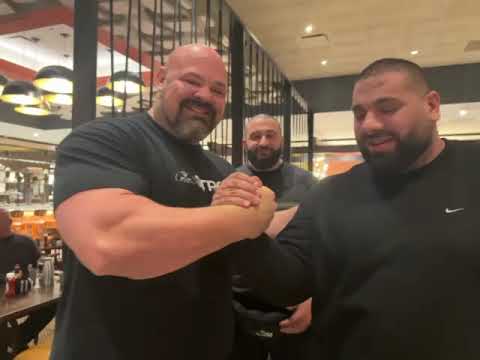 Levan Saginashvili und Brian Shaw treffen sich endlich!