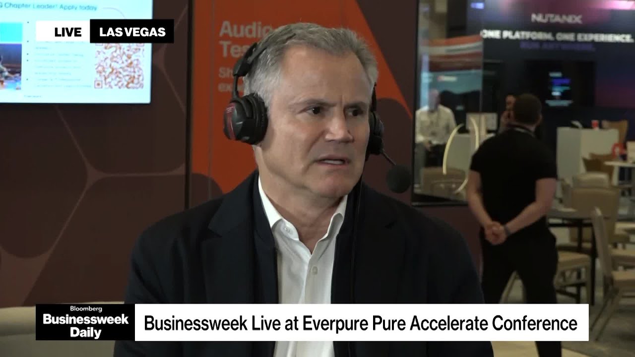 High AI Spending is 'Not Temporary' Says Everpure CFO Robbiati - Bloomberg Podcast