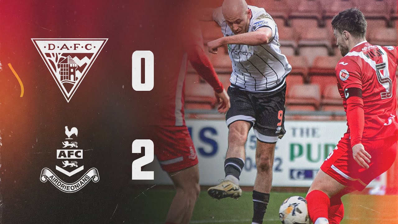 Dunfermline Athletic vs Airdrieonians Highlights
