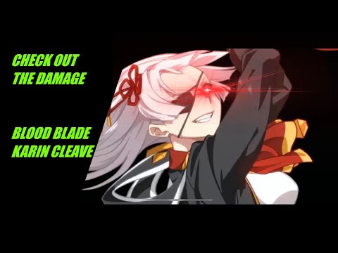 Blood Blade Karin (BBK) Cleave With Full Damage Build - Epic Seven