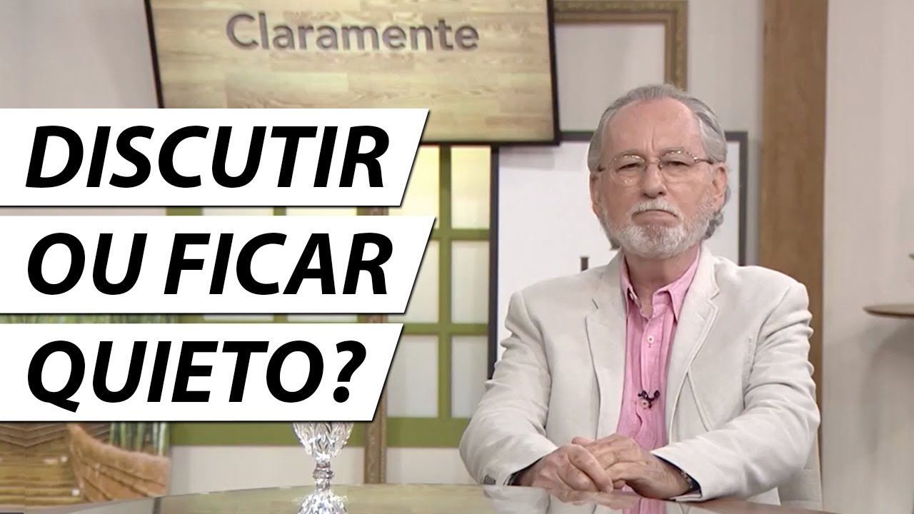 DEVO DISCUTIR OU FICAR QUIETO? - Dr. Cesar Vasconcellos Psiquiatra