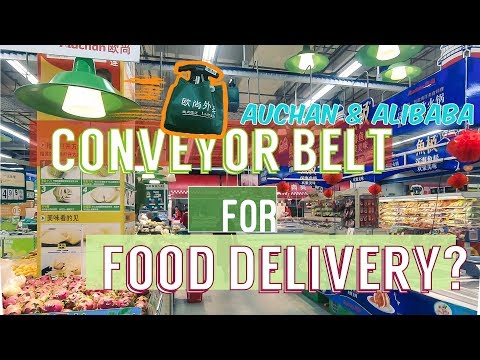 Como os supermercados chineses preparam seu pedido on-line | Mercearia na China