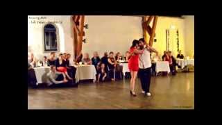 Video thumbnail for Anna Sol & Aldo Velásquez - Juletango, Randers, Denmark, Dec 2012, La vi llegar - Caló