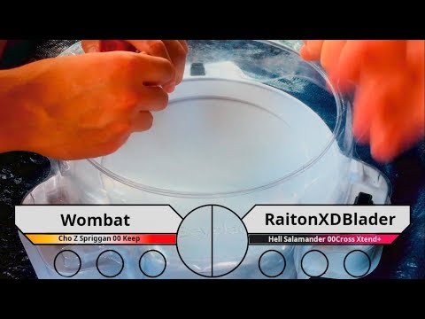 WBO Beyblade Tournament Battle: Wombat vs RaitonXDBlader - Beyblade East Part 1 #BeybladeBurst