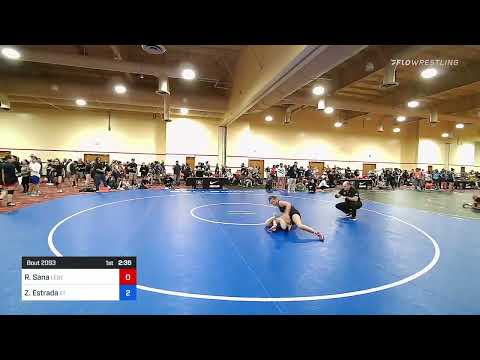 122 Lbs Round Of 16 - Rianne Sana, Legends Of Gold Las Vegas Vs Zao Estrada, ET Wrestling 54f4