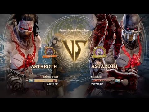 [SCVI] Master Sorel (Astaroth) vs. Meechrox (Astaroth) [Ranked Match]