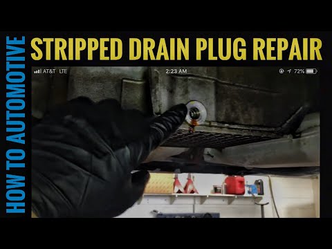 How to Repair a Stripped Out Aluminum Oil Pan