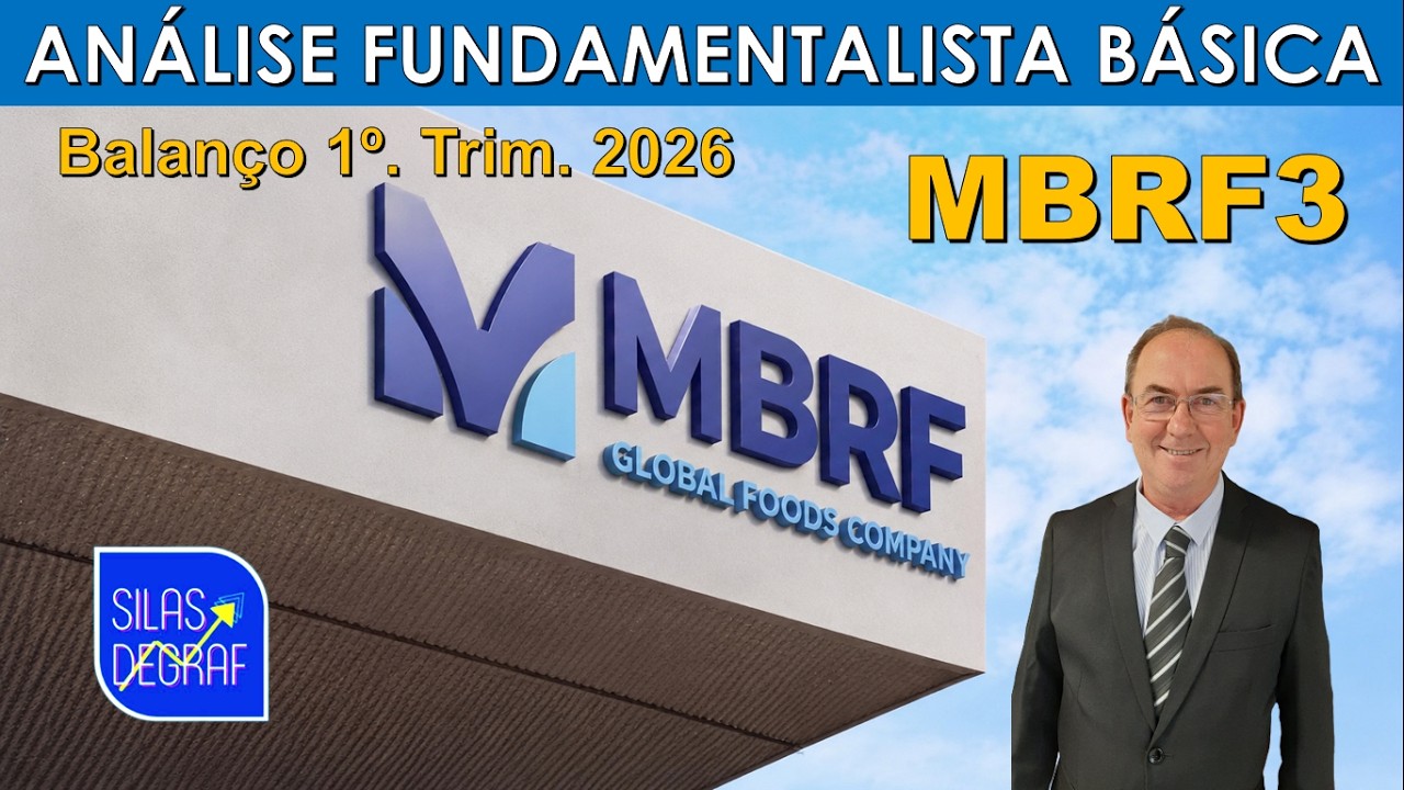 MBRF3 - MARFRIG GLOBAL FOODS S/A - BRF. ANÁLISE FUNDAMENTALISTA BÁSICA. PROF. SILAS DEGRAF. 1 TRI 26